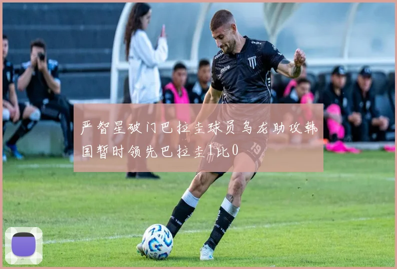 严智星破门巴拉圭球员乌龙助攻韩国暂时领先巴拉圭1比0